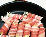 肉巻き すき焼き仕上げ作り方2写真
