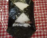 冷蔵庫の整理整頓で　デコおにぎらず作り方2写真