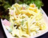 オニオンスライス入りマカロニサラダ作り方3写真