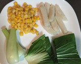 簡単！ちんげん菜のあっさりミルク煮！作り方2写真