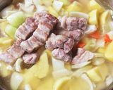 濃厚！とろける豚バラの肉じゃが作り方7写真