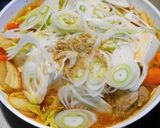 熱々☆豆腐&ゴマたっぷり味噌キムチ煮込み作り方6写真