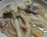 余ったキノコを寄せ鍋に投入！作り方5写真