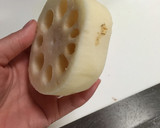 牛肉とれんこんのオイスターソース炒め作り方1写真