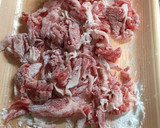牛肉とれんこんのオイスターソース炒め作り方4写真