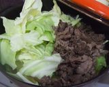 麺つゆで簡単★すき焼き風肉豆腐作り方12写真