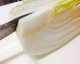 ＊焼き白菜のクリームソースがけ＊作り方1写真