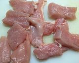 むね肉で外サクッ中ふわチキンカツ♫作り方1写真