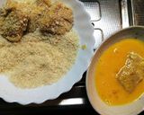 むね肉で外サクッ中ふわチキンカツ♫作り方5写真