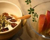 朝食・ヨーグルトきな粉＆さつま芋作り方3写真