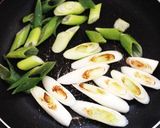 コンニャクとネギのあっさり甘煮作り方2写真