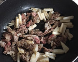 牛肉とれんこんのオイスターソース炒め作り方6写真