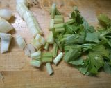 セロリ 白菜 野菜の 簡単 煮込みスープ作り方4写真