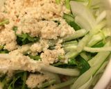贅沢パクチー野菜サラダ作り方3写真