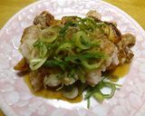 鶏肉のパリパリ焼き梅おろし作り方7写真
