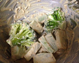 野菜のオイマヨ和え作り方2写真