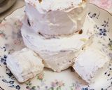 早く食べて♪崩れちゃう！オラフ全身ケーキ作り方3写真