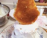 早く食べて♪崩れちゃう！オラフ全身ケーキ作り方5写真