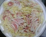 寒い日には、白菜と豚肉のミルフィーユ鍋作り方2写真