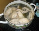 手羽先で水炊き作り方2写真