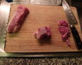 我が家定番の生姜焼き作り方1写真