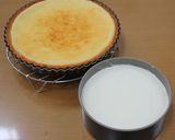 ふんわりレアチーズ×ベイクドチーズタルト作り方13写真