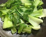 炒青梗菜作り方1写真