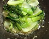 炒青梗菜作り方4写真