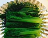 菜の花ベーコンチーズの重ね焼き作り方1写真
