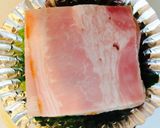 菜の花ベーコンチーズの重ね焼き作り方2写真