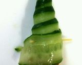 きゅうりクリスマスツリー作り方7写真