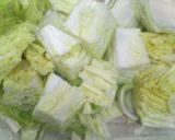 白菜の超カンタン煮物☆作り方1写真