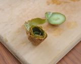 おもてなしに♪キウイの皮でお花作り方7写真