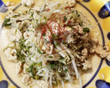 もやしとセロリの葉のタイ風炒め作り方4写真