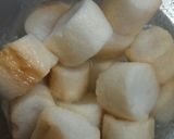 白菜とろつ 味噌汁作り方3写真