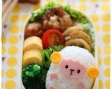 俵ひつじちゃんおにぎり＊キャラ弁作り方5写真