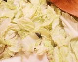 白菜と鶏肉のクリーム煮作り方5写真