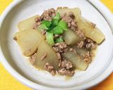 大根消費に豚ひき肉の甘辛炒め。常備菜！作り方5写真