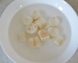 あぶり焼きのりと麩のお吸い物作り方1写真