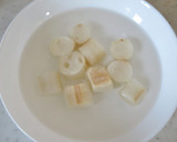 あぶり焼きのりと麩のお吸い物作り方1写真