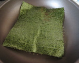 あぶり焼きのりと麩のお吸い物作り方2写真