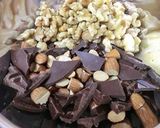 チョコナッツごろごろ～♡ビスコッティ作り方1写真