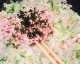 白菜とひき肉のしょうが炒め作り方3写真