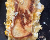 卵で作るスクランブルサンド😋作り方7写真