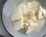 ヘルシー！お豆腐と納豆のとんこつスープ作り方3写真