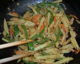 野菜とツナのカレー炒め作り方3写真