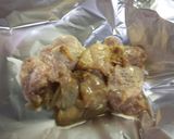 簡単☆絶品味噌マヨダレで鶏の包み焼き作り方4写真