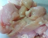 鶏むね肉☆はちみつ照り焼き♪作り方1写真
