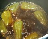 超簡単❀1個丸々和風ピーマンの肉詰め煮作り方5写真