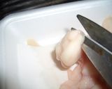 タラの白子の茶碗蒸し作り方1写真